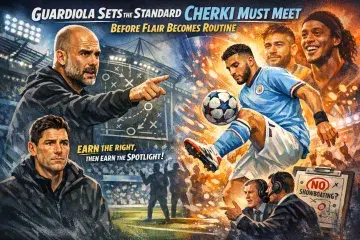 Guardiola Sets the Standard Cherki Must Meet Before Flair Becomes Routine